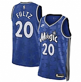Men's Orlando Magic #20 Markelle Fultz Blue 2023-24 Classic Edition Stitched Basketball Jersey Dzhi,baseball caps,new era cap wholesale,wholesale hats